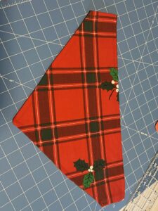 On-Collar Holiday Bandana ~ Large