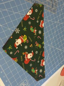 On-Collar Holiday Bandana ~ Medium