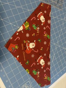 On-Collar Holiday Bandana ~ Large