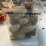 Small and odd shapes.